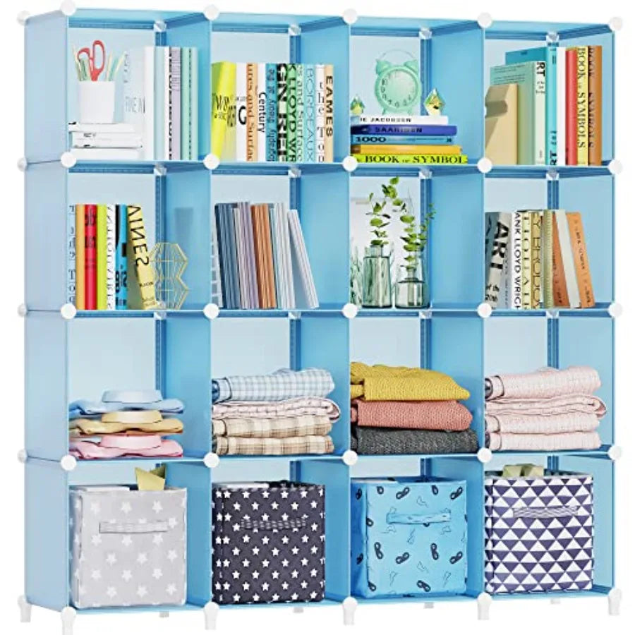 Plastic Cube Closet Organizer Shelves For Clothes And Bedroom Storage