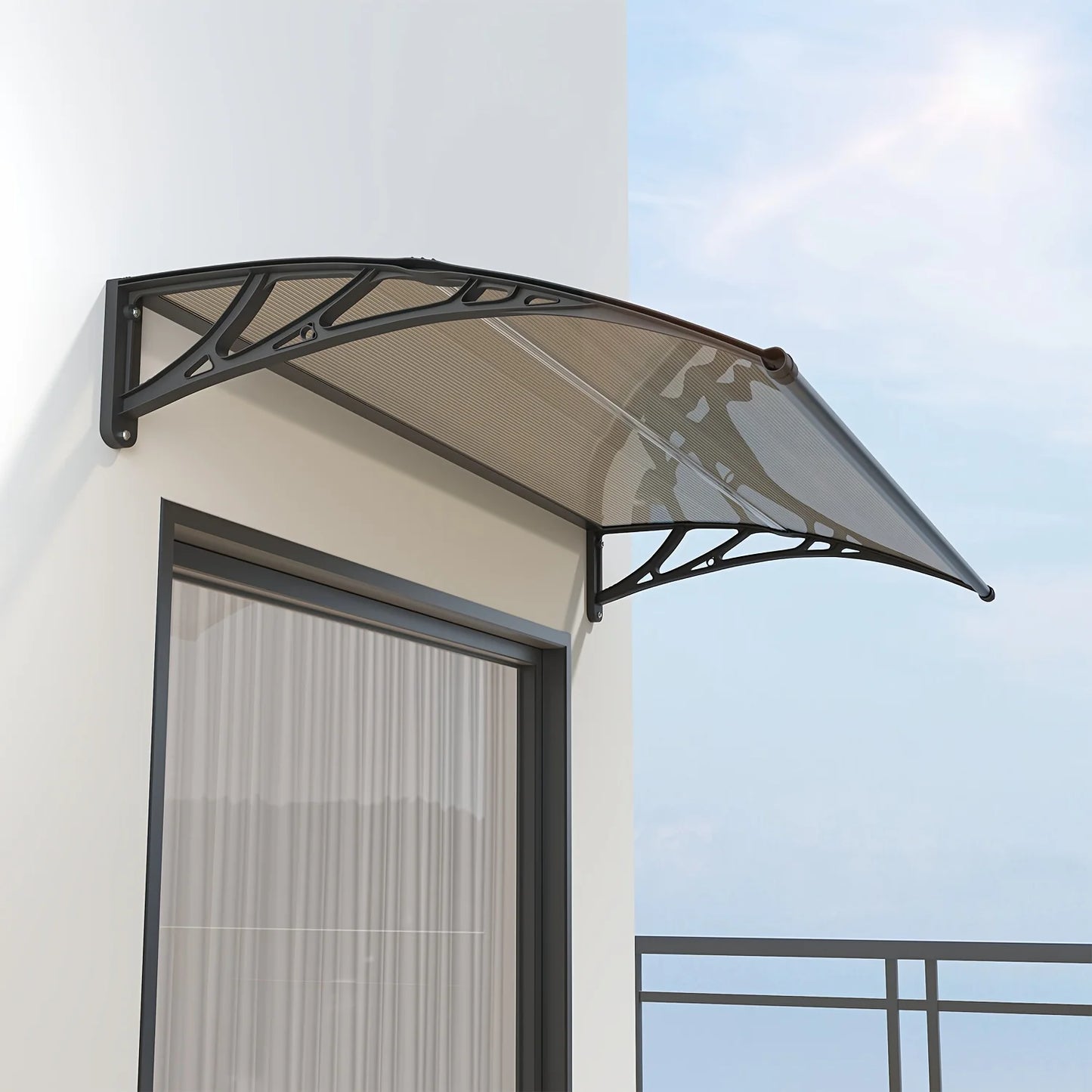 GUANSU-CN Awning Canopy for Door and Window UV Protection