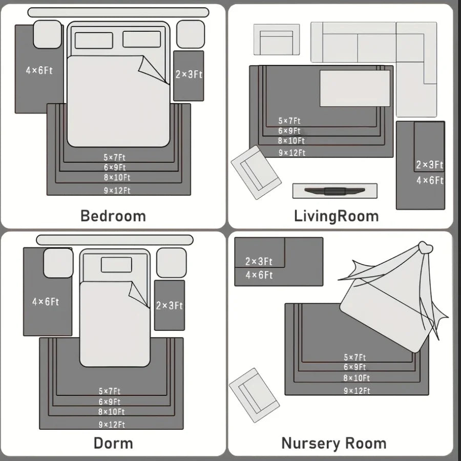 Aubusson Plush Area Rug