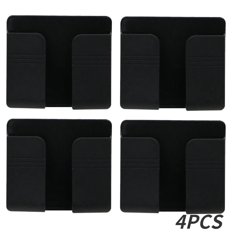 Wall Mounted Multifunction Storage Box Organizer for Remotes and Phones