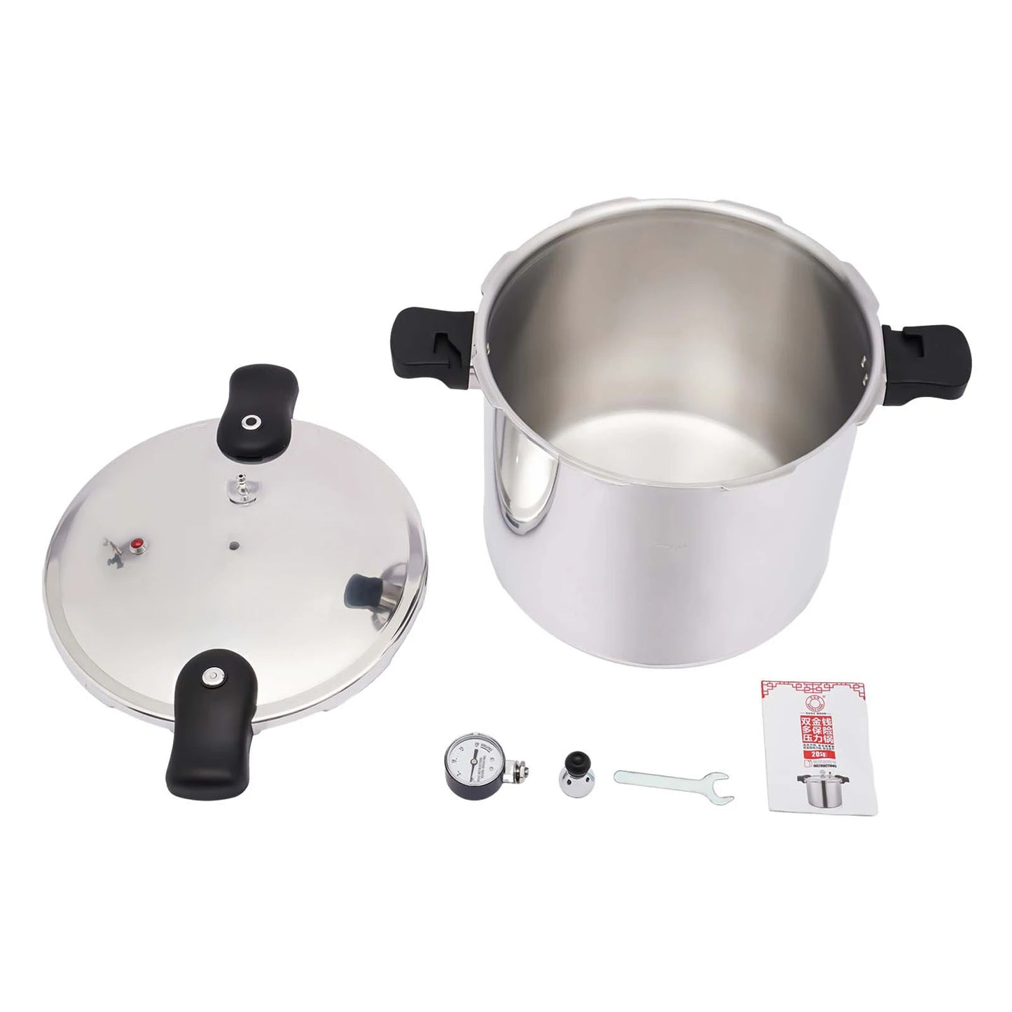 Explosion-Proof Commercial Pressure Cooker Aluminum Alloy For Gas Stoves