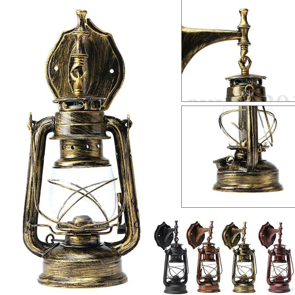 Bymaocar Outdoor Wall Lantern Antique Style Lamp Yards Facades