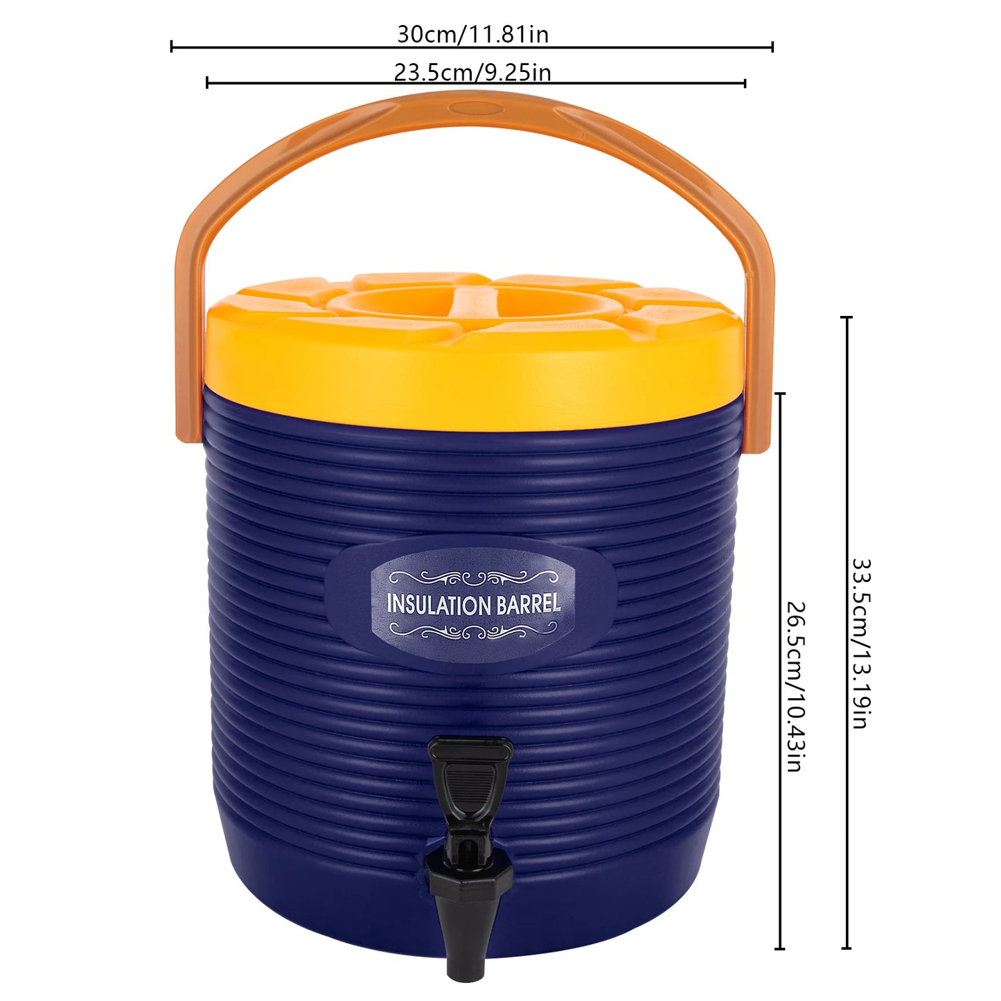 Bymaocar Water Cooler Dispenser Insulated Stainless Interior Spout