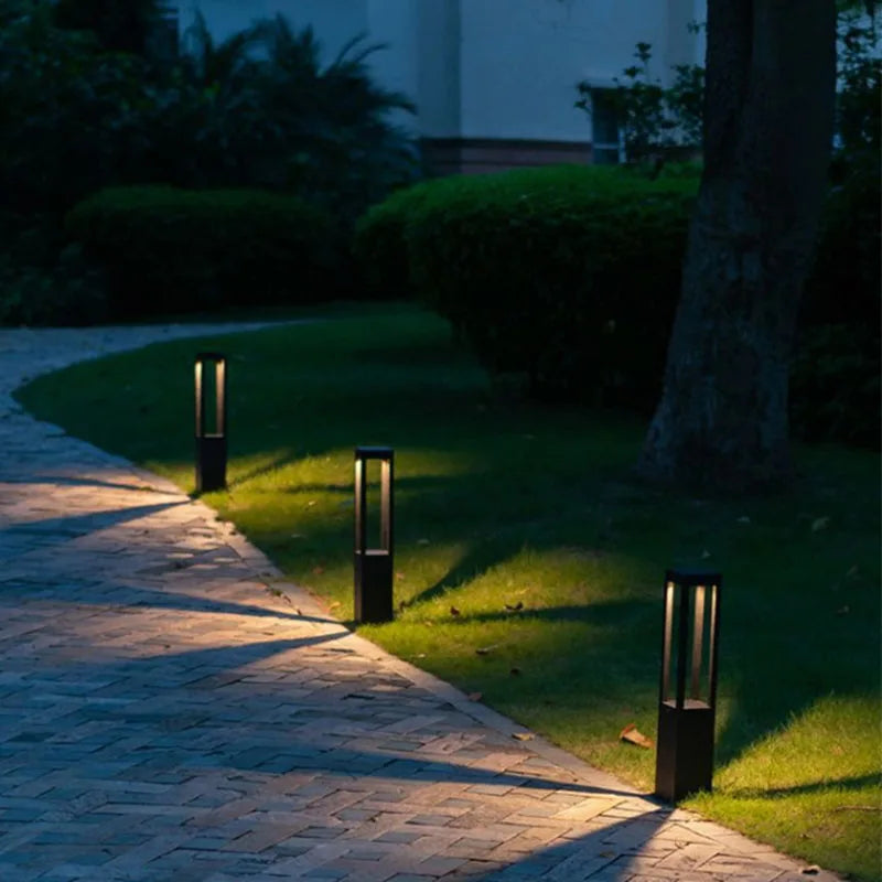 Dfiolk Outdoor Waterproof LED Lawn Lamp 7W 85-265V Aluminum