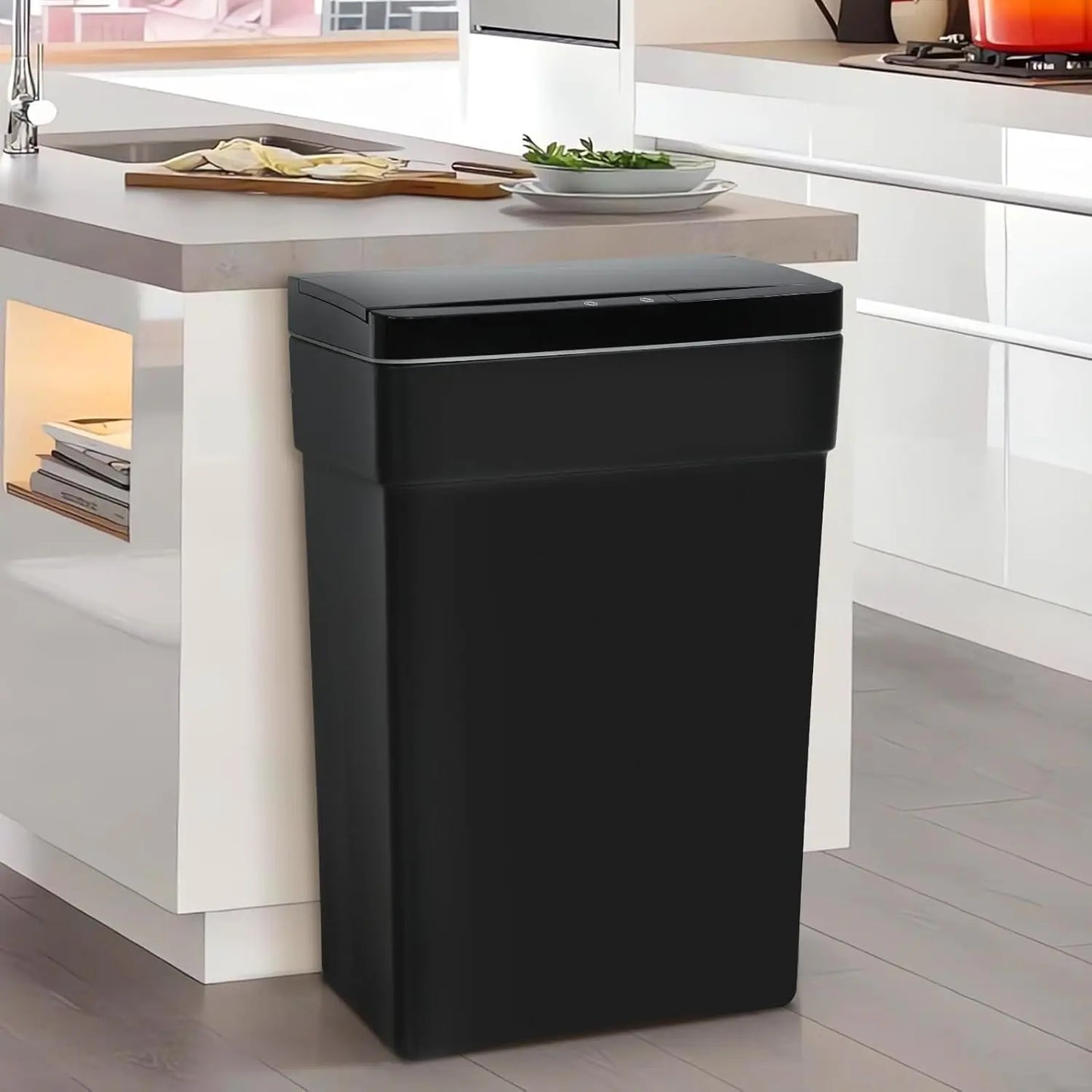 Automatic Touchless Trash Can for Home Office Kitchen