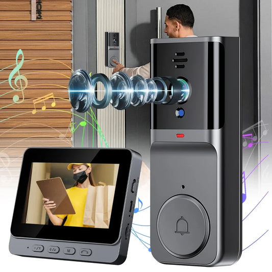 WiFi Smart Doorbell Intercom With Video Surveillance Camera System