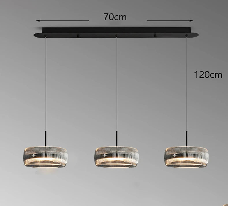 Gbbmade LED Ring Pendant Light For Living Room And Dining Area