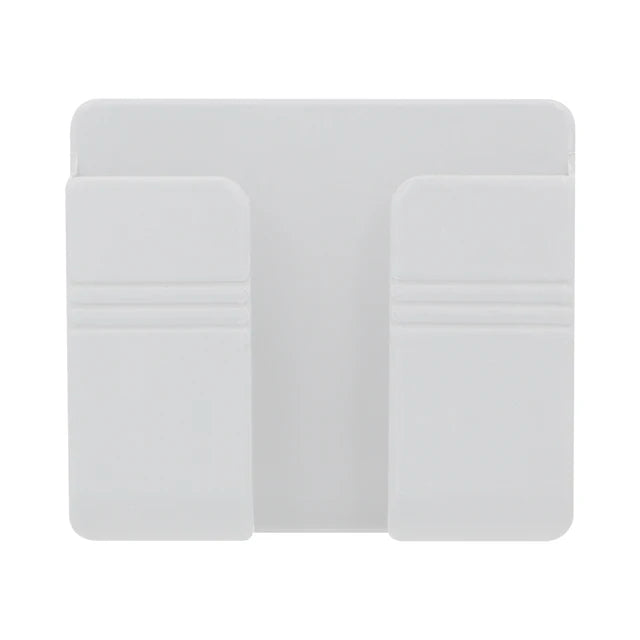 Wall Mounted Multifunction Storage Box Organizer for Remotes and Phones