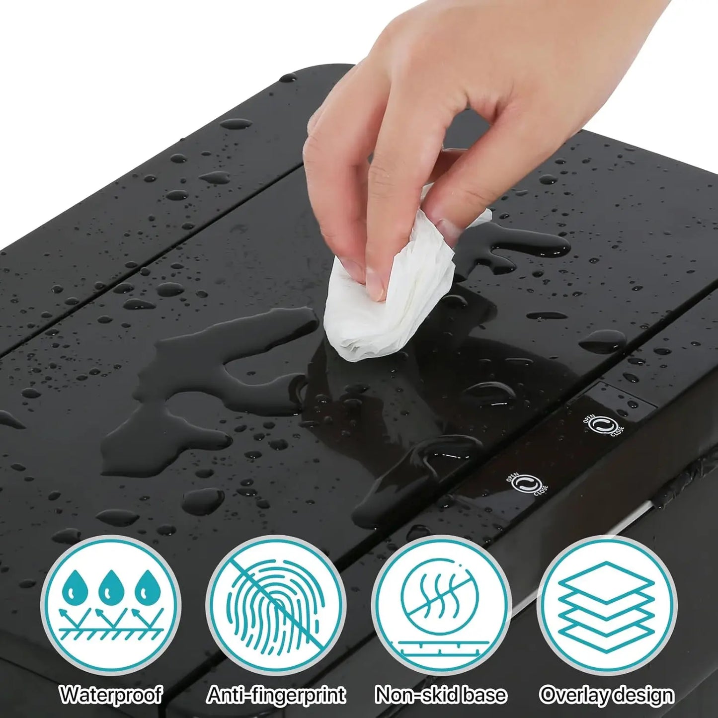 Automatic Touchless Trash Can for Home Office Kitchen