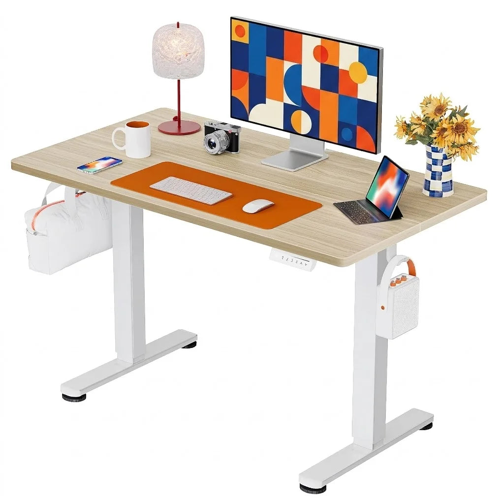 K Kyspho Electric Height Adjustable Standing Desk With Memory