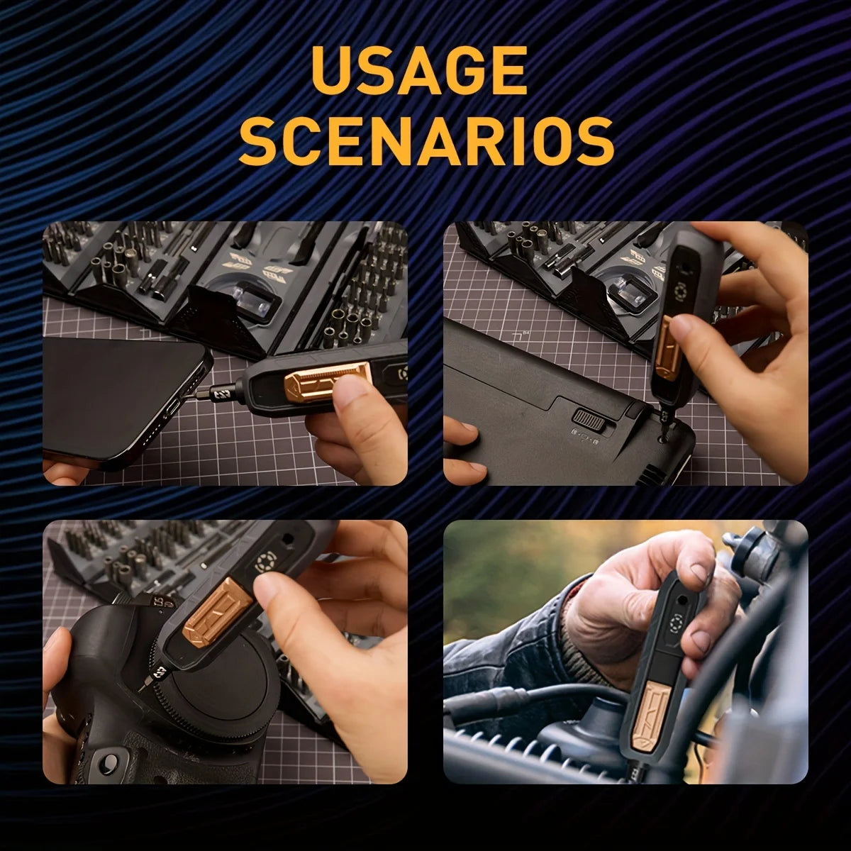 JAKEMY 180-In-1 Precision Screwdriver Set Magnetic Bits