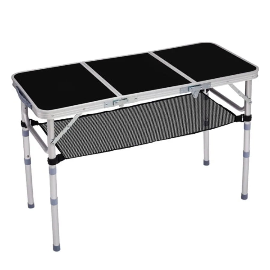 Portable Folding Camping Table With Adjustable Height And Lightweight
