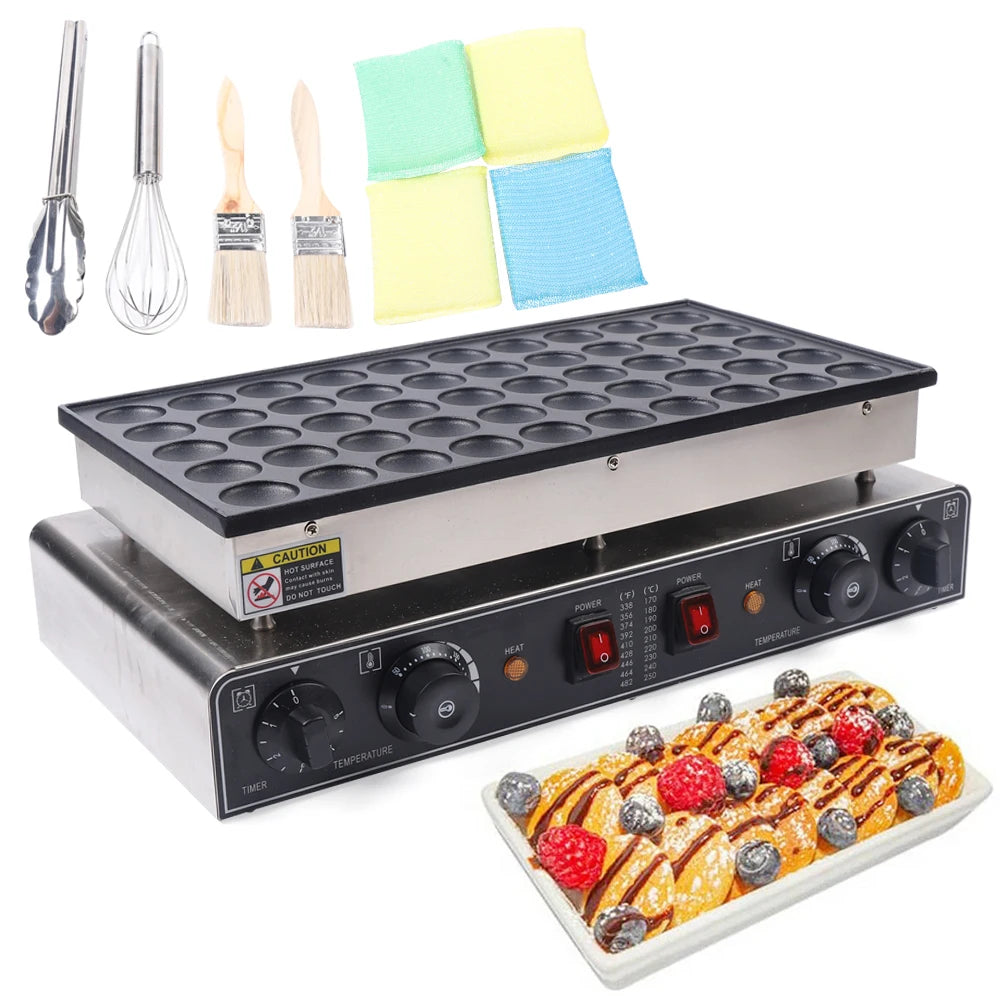 50 Hole Muffin Making Machine 1800W Nonstick Electric Muffin Maker