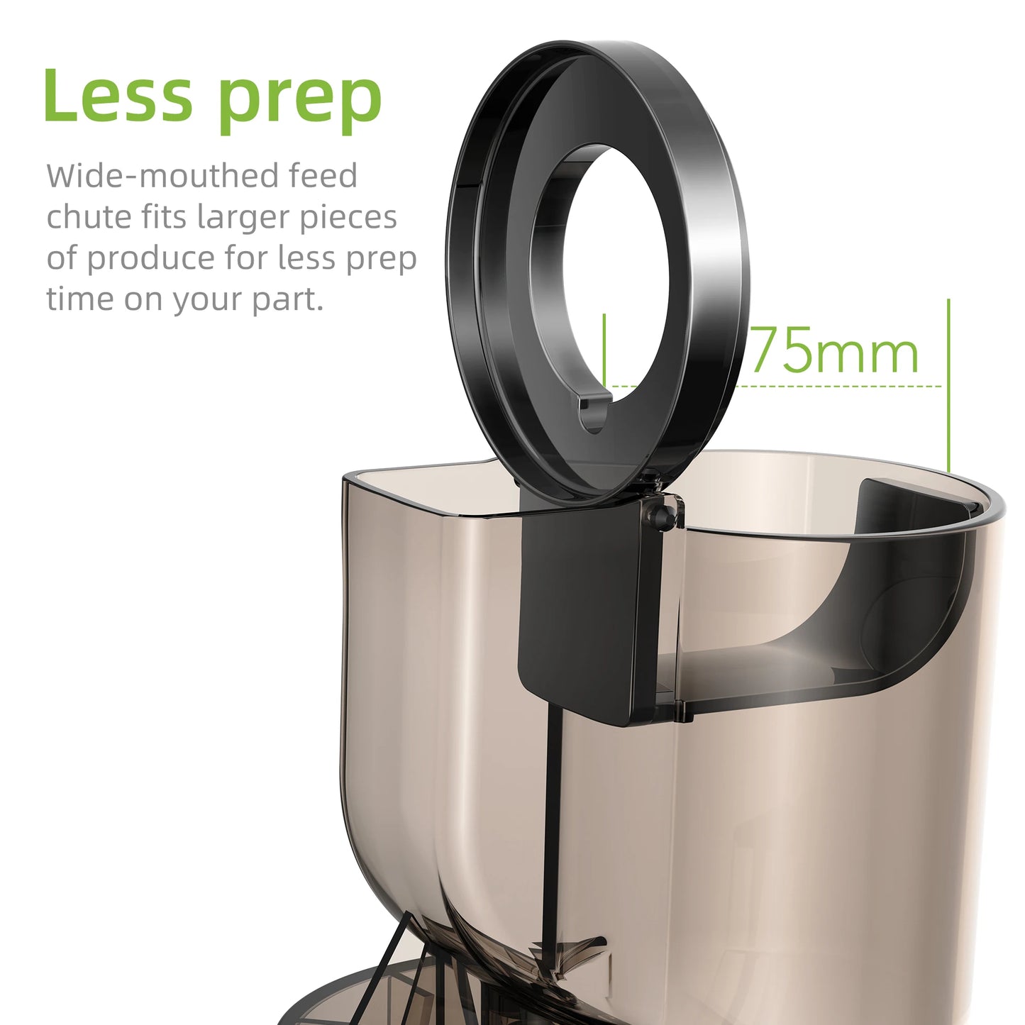 Biolomix Cold Press Juicer 200W Slow Masticating System