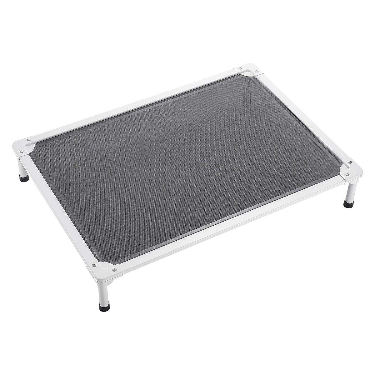 SucceBuy Elevated Dog Bed With Breathable Mesh And Metal Frame