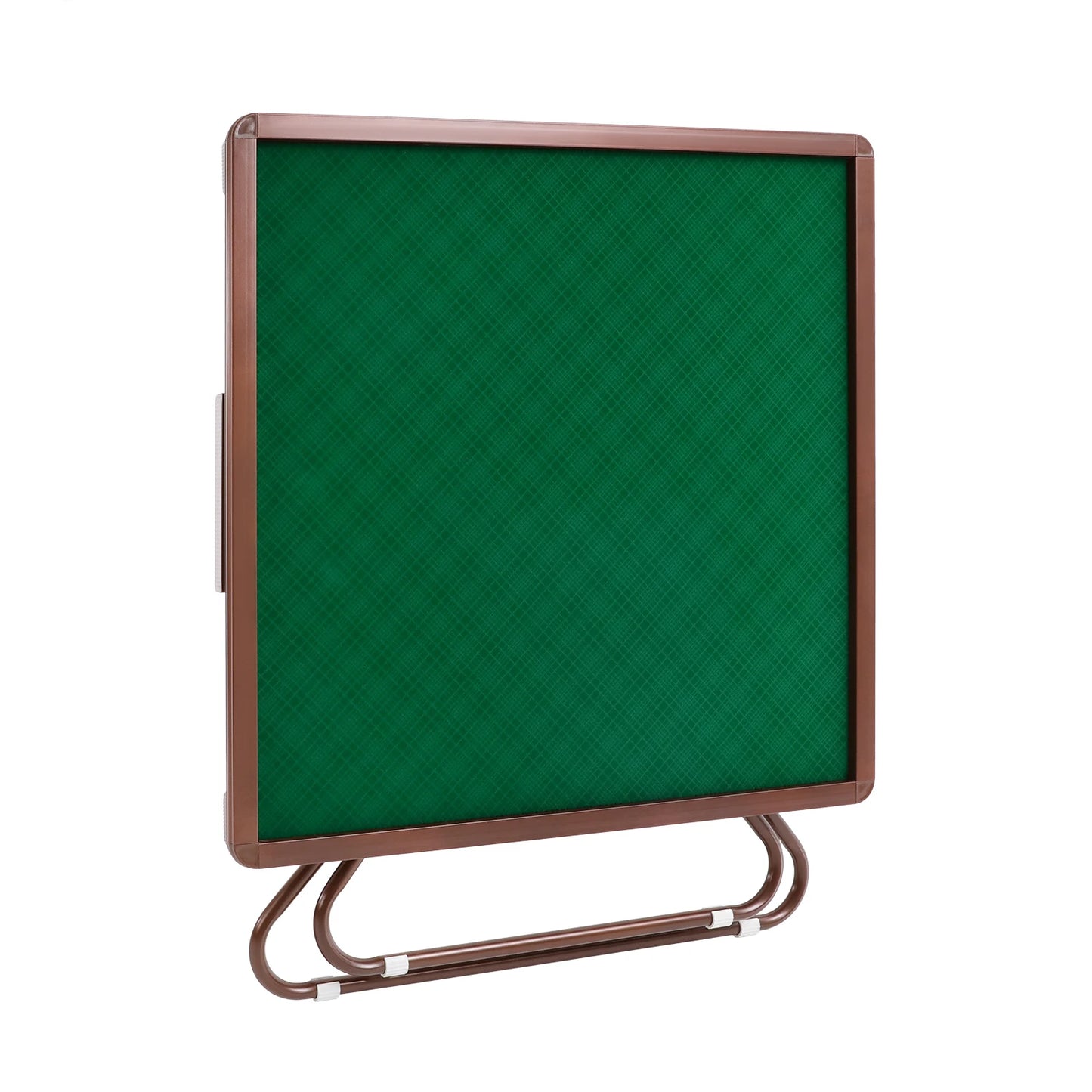 Bymaocar Foldable Mahjong Table With Velvet Surface 4 Cup Holders
