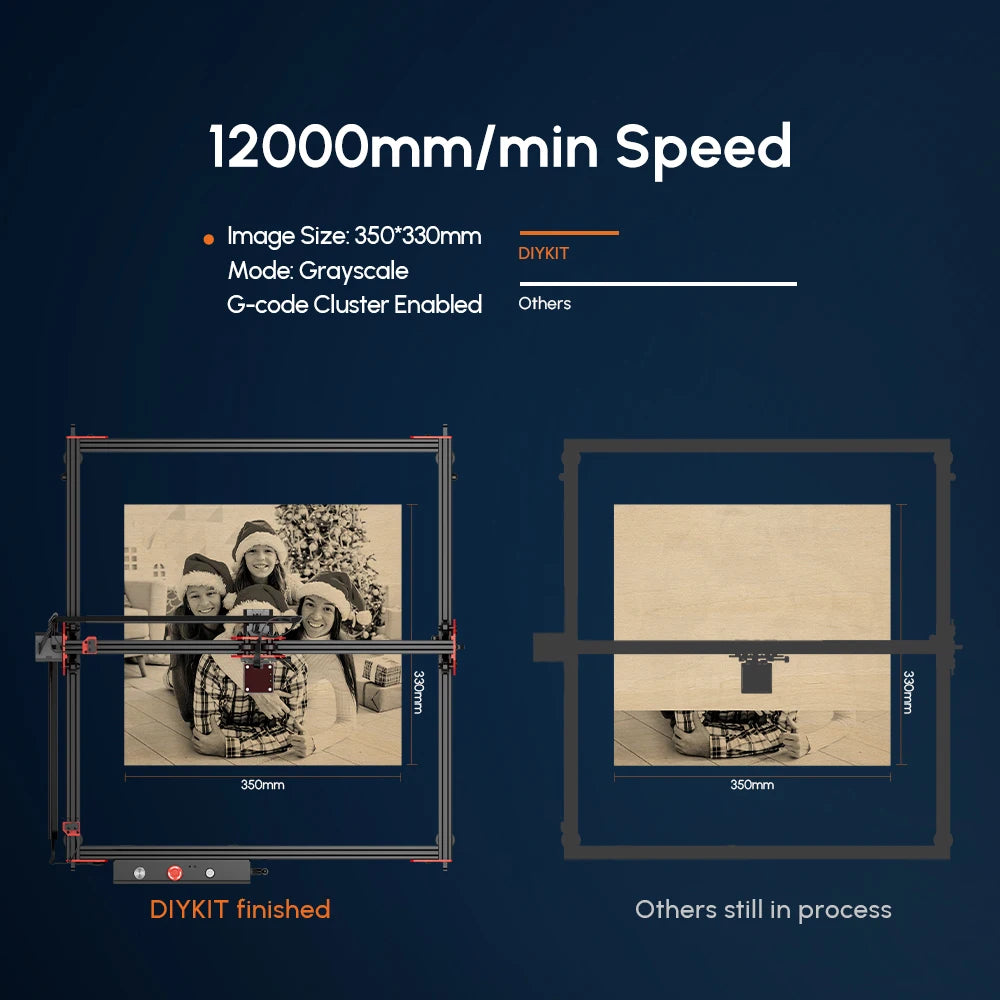 AlgoLaser 10W Laser Engraver DIY Kit CNC Laser Cutter Engraving Machine
