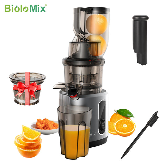 Biolomix Cold Press Juicer 200W Slow Masticating System