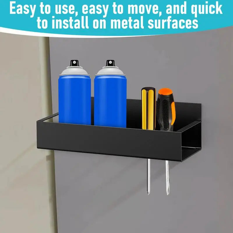 Magnetic Spray Bottle Holder Storage Rack For Garage And Home