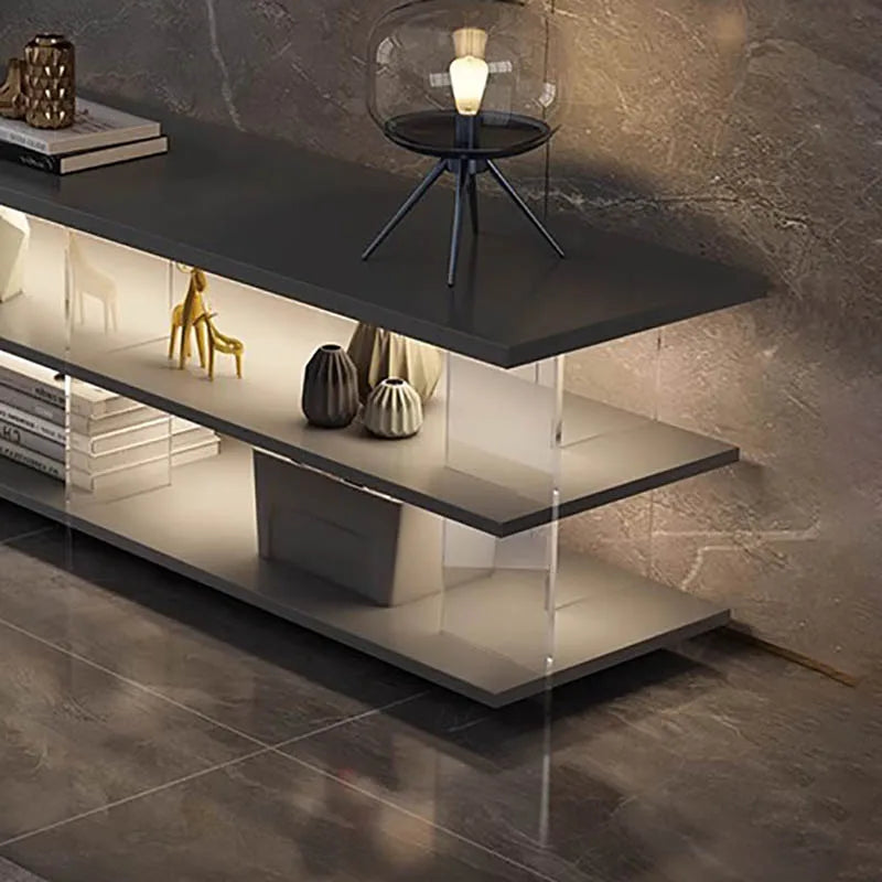 XMSJ Minimalist TV Stand Modern Storage Console For Living Room