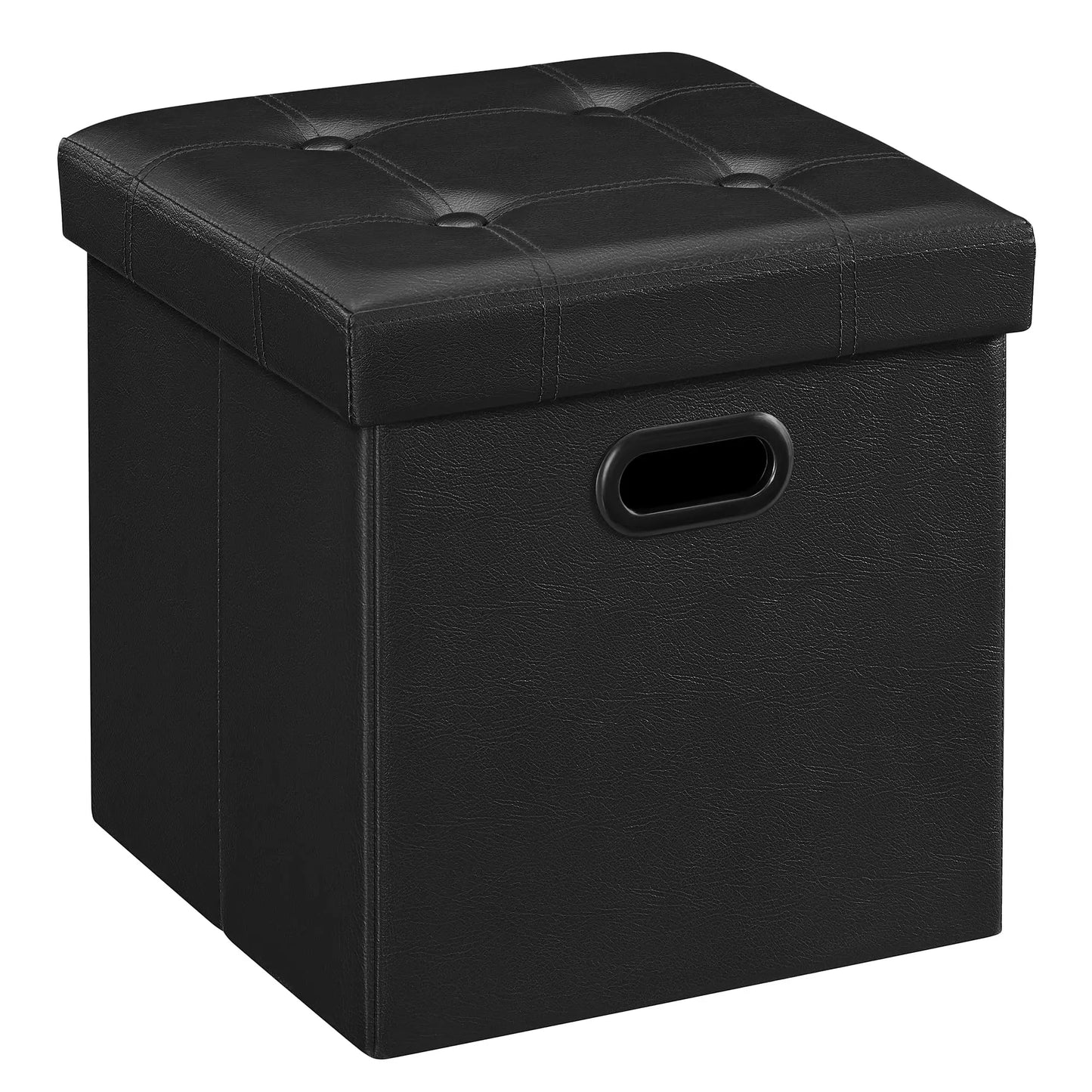 XIUWO Storage Ottoman Bench With Flipping Lid And Iron Frame