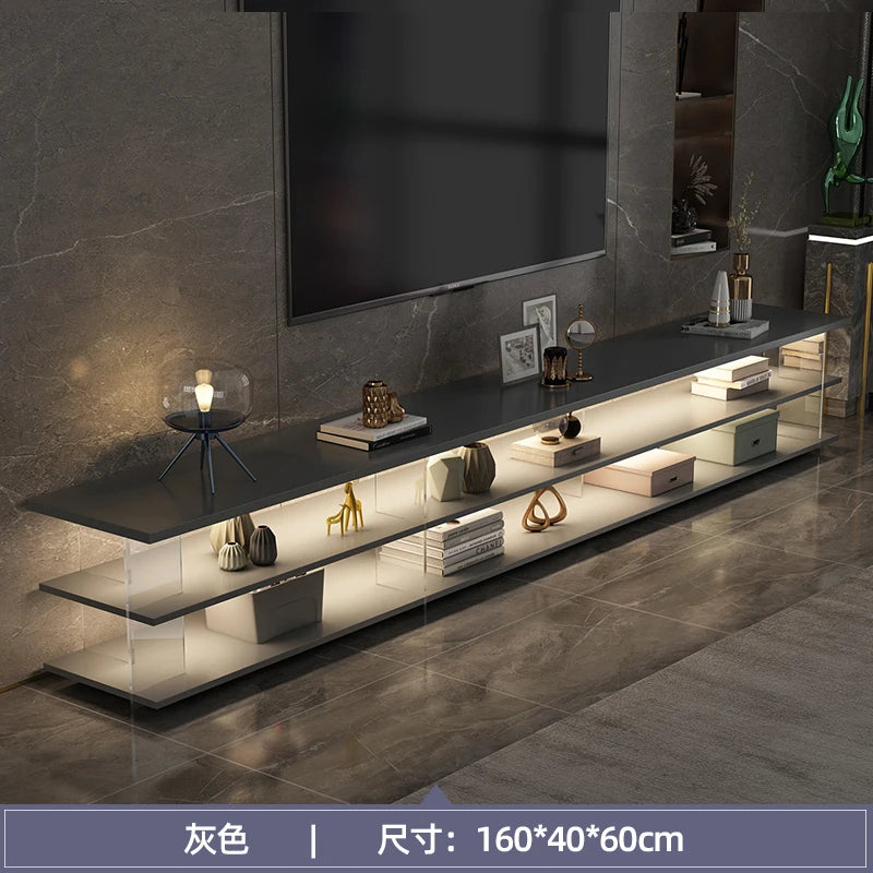 XMSJ Minimalist TV Stand Modern Storage Console For Living Room