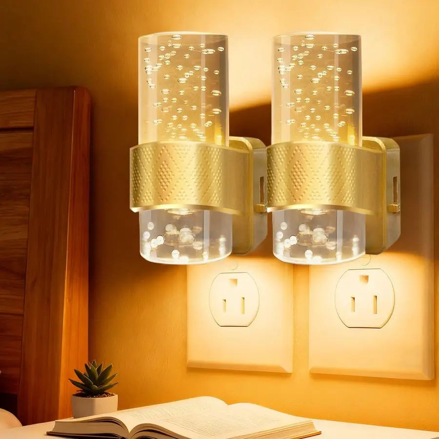 Plug In Dimmable Night Light With Dusk To Dawn Sensor