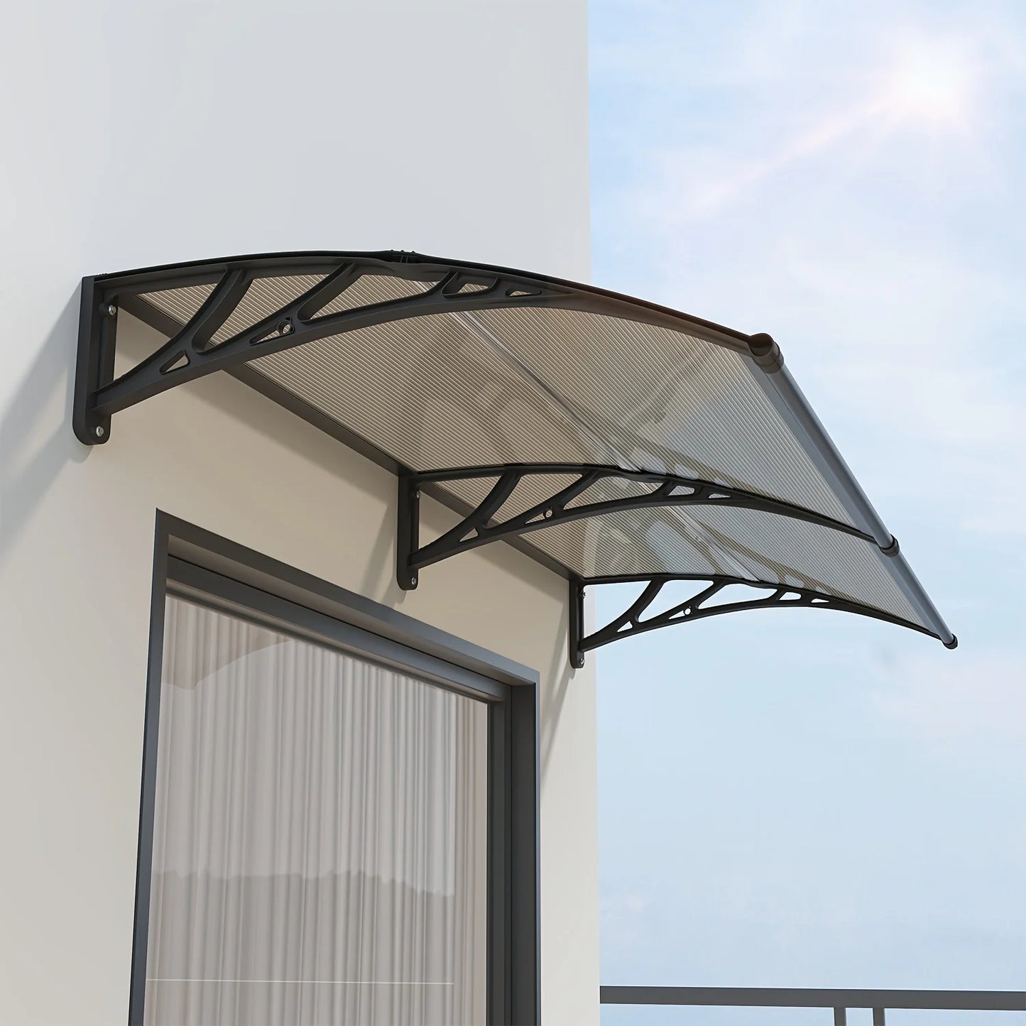 GUANSU-CN Awning Canopy for Door and Window UV Protection