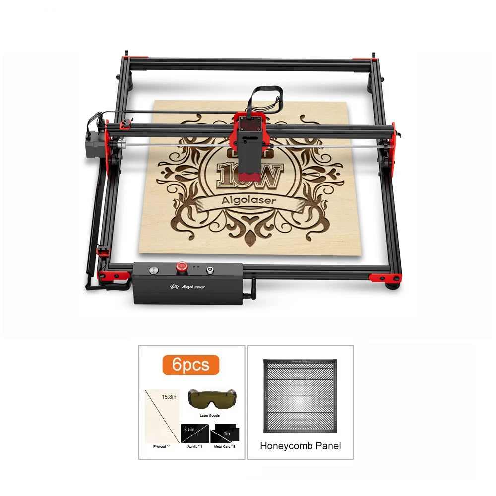 AlgoLaser 10W Laser Engraver DIY Kit CNC Laser Cutter Engraving Machine