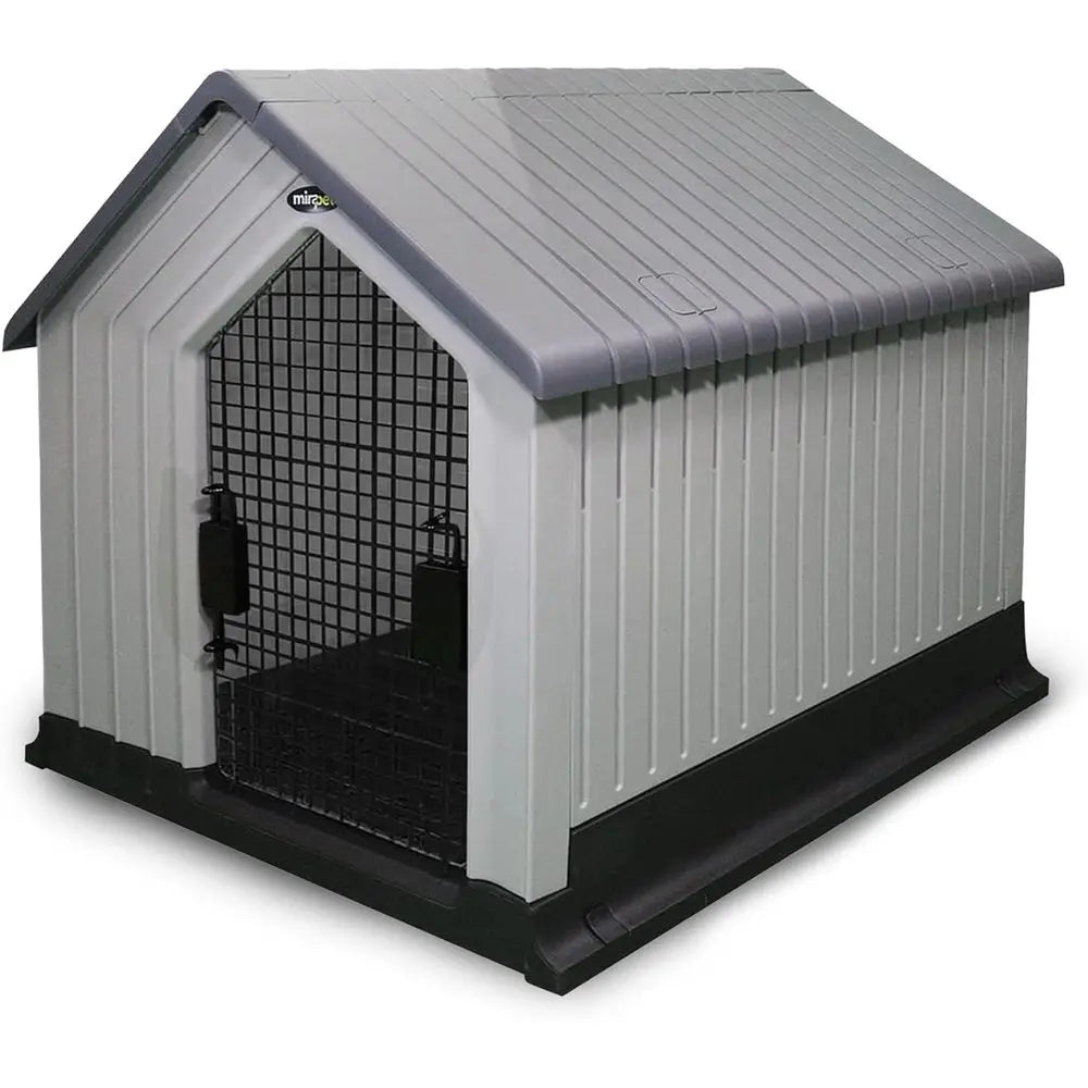 Waterproof Plastic Dog House for Indoor and Outdoor Dogs