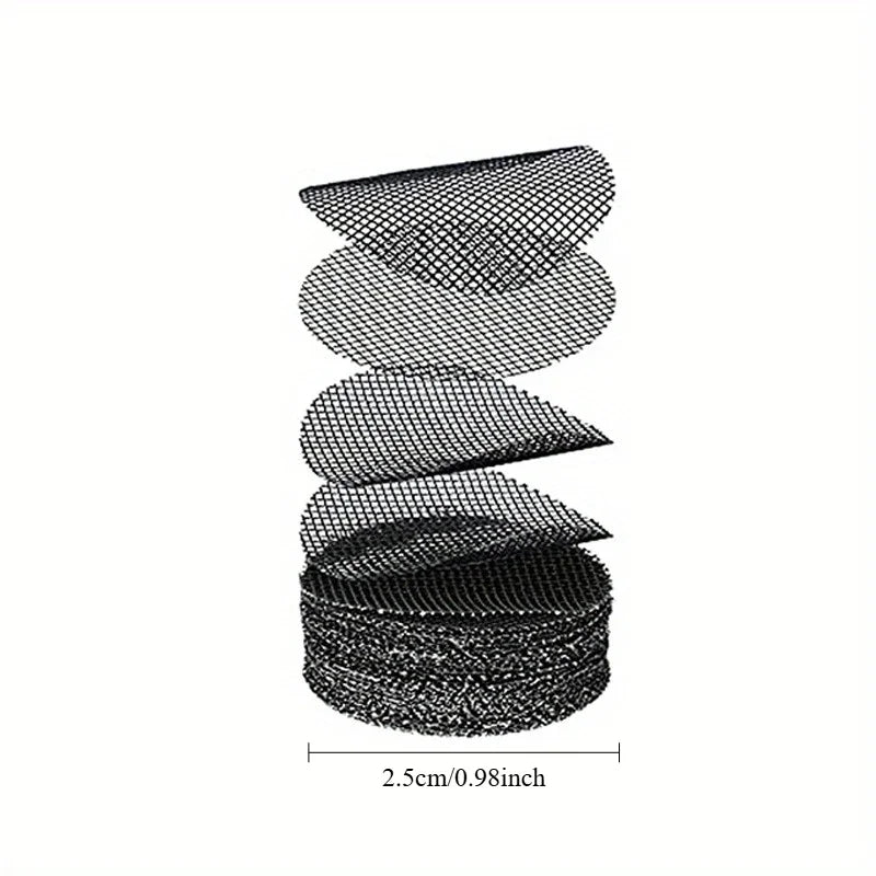 Round Mesh Drainage Screens For Pots Bonsai 50-Pack