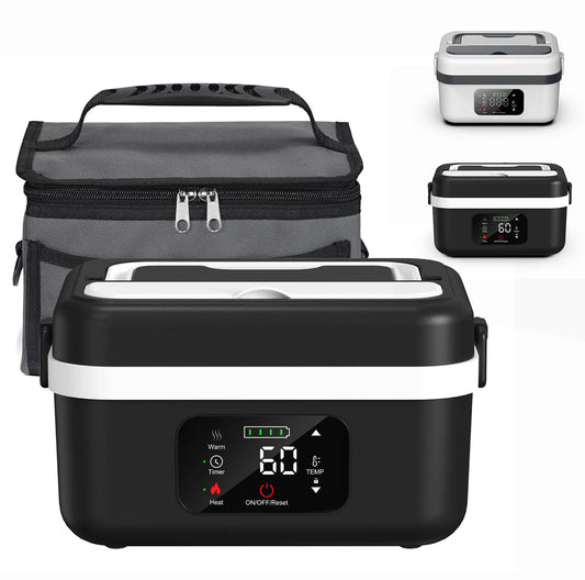 Wireless Insulated Lunch Box With Built-In 8000mAh Battery