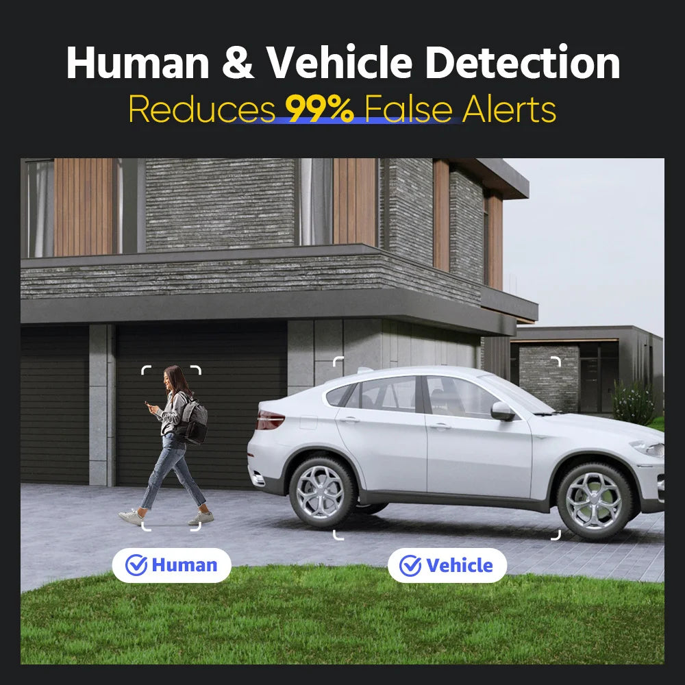Annke 12MP Outdoor PoE Security Camera Featuring Night Vision Microphone