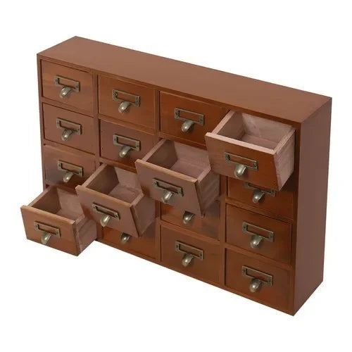 Bymaocar Pine Wood Storage Cabinet Organizer For Home Office