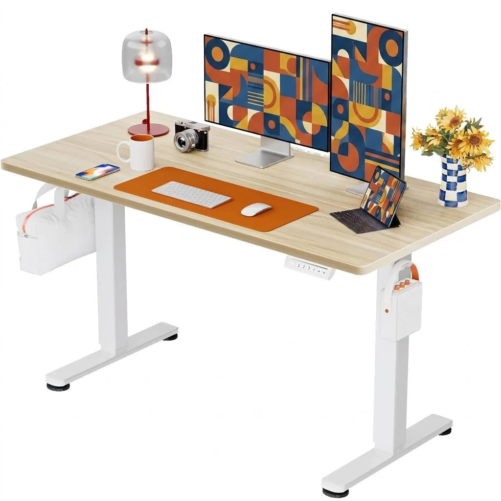 K Kyspho Electric Height Adjustable Standing Desk With Memory