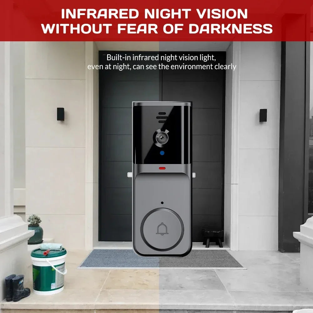 WiFi Smart Doorbell Intercom With Video Surveillance Camera System