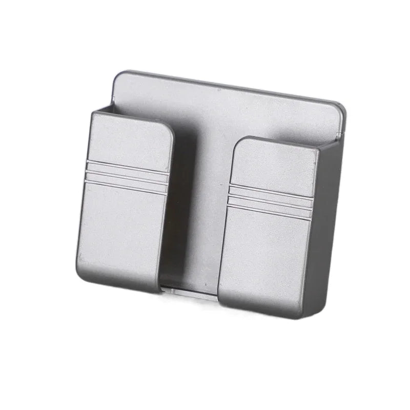 Wall Mounted Multifunction Storage Box Organizer for Remotes and Phones