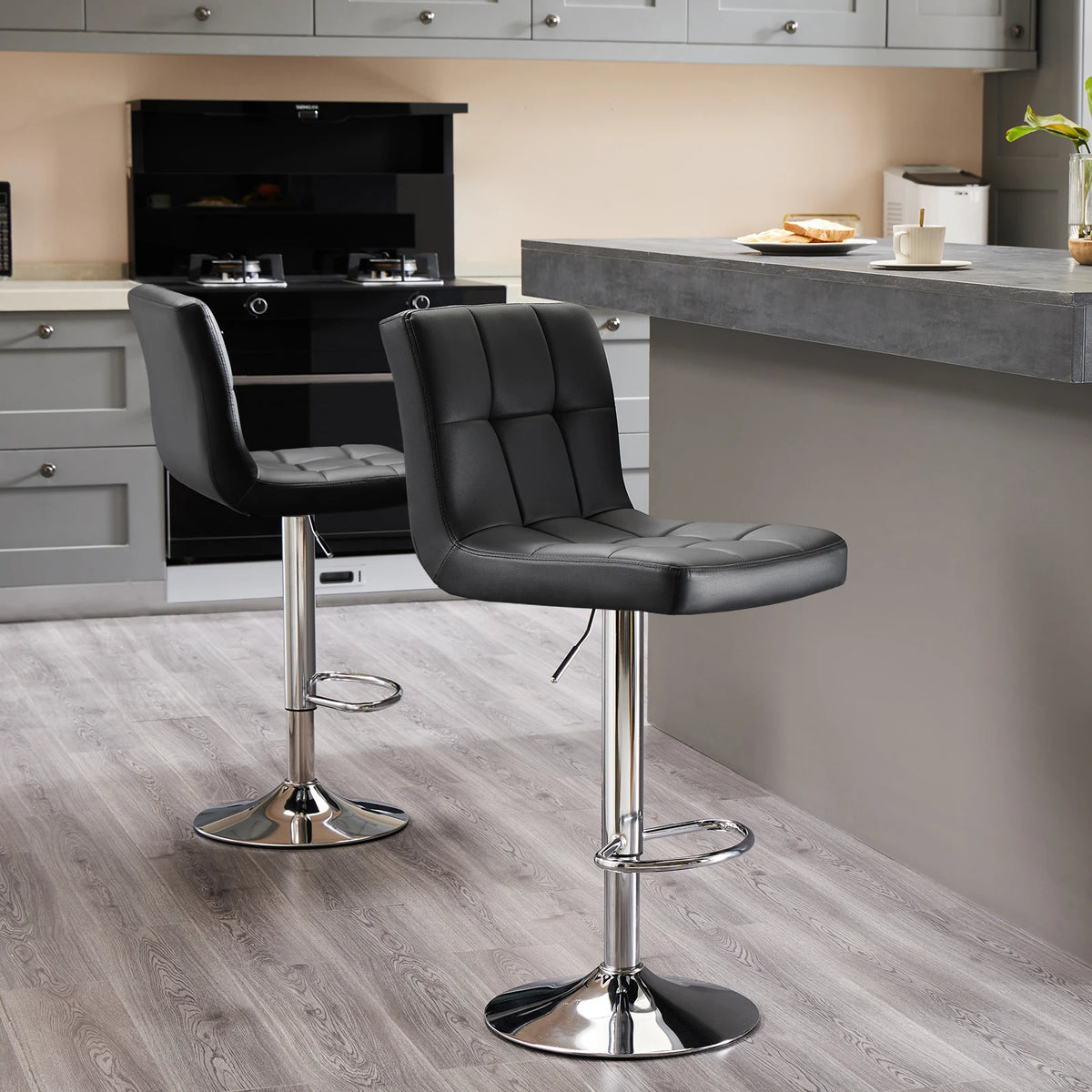 JHK Ergonomic Adjustable Swivel PU Leather Office Chair