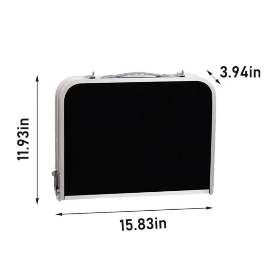 Portable Folding Camping Table With Adjustable Height And Lightweight
