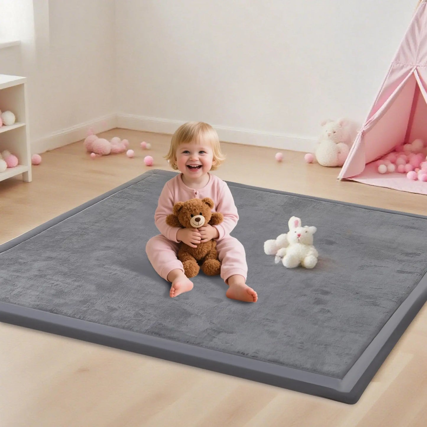 PaPaMat Baby Play Mat Tatami Style Non Slip Living Room Rug