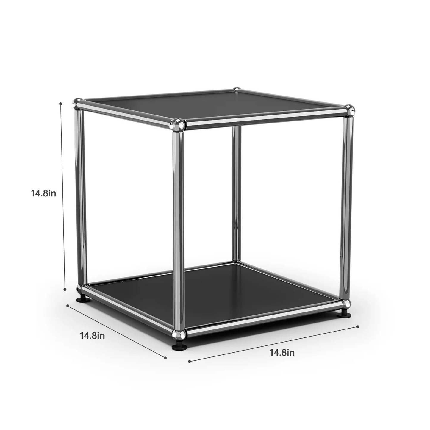 Furgle Modern Modular Metal Storage Cabinet Freestanding Sideboard