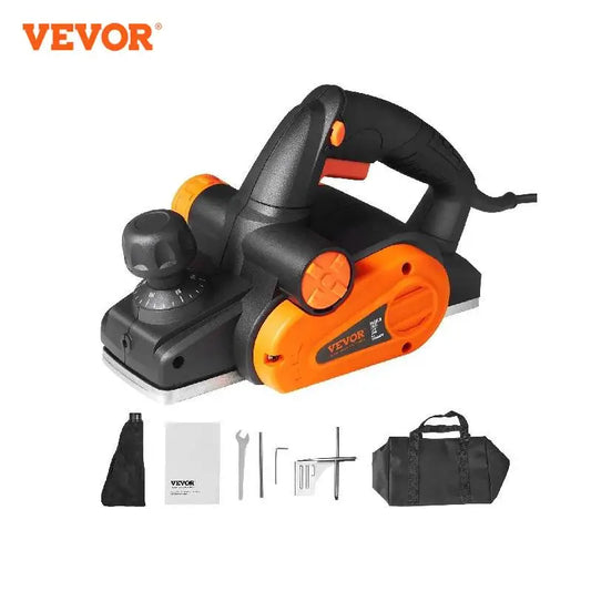 VEVOR Electric Hand Planer 16500 RPM High Speed Woodworking Tool