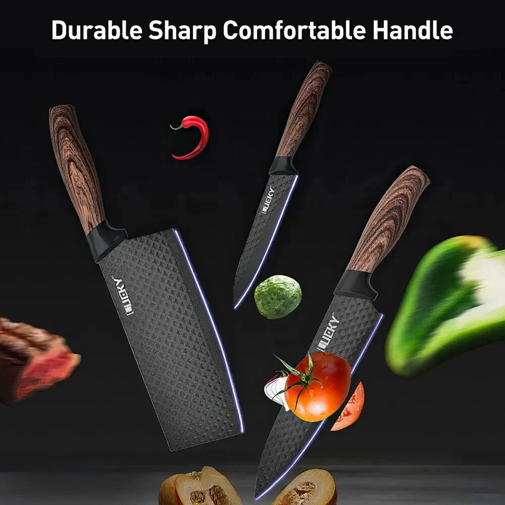 MDHAND Stainless Steel Knife Set 6-Piece Kitchen Tools