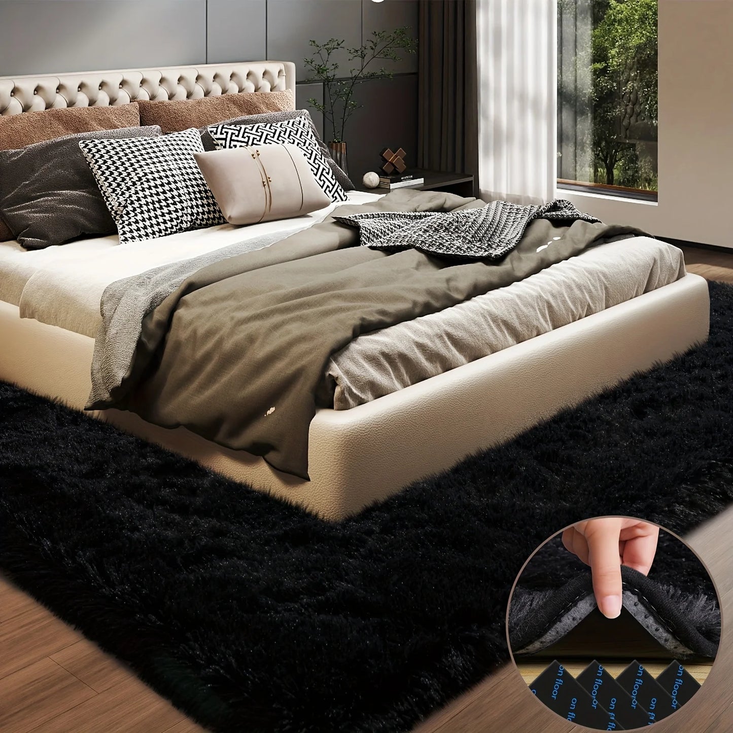 Aubusson Plush Area Rug