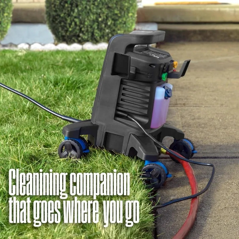 Electric Pressure Washer 3500 PSI With Soap Tank And Nozzles