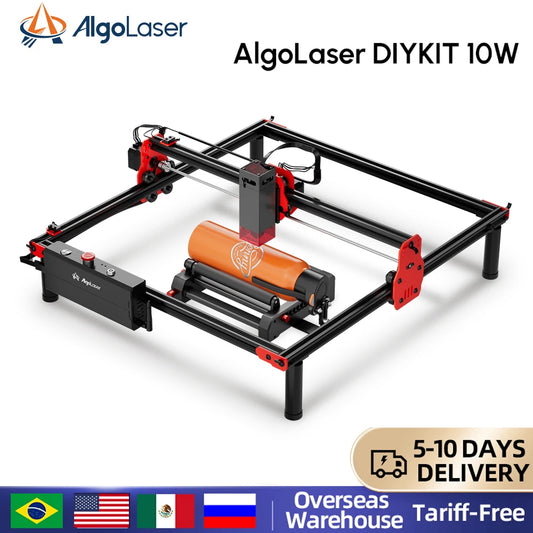 AlgoLaser 10W Laser Engraver DIY Kit CNC Laser Cutter Engraving Machine