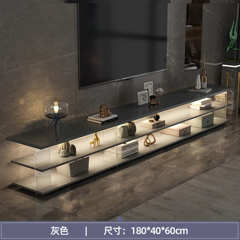 XMSJ Minimalist TV Stand Modern Storage Console For Living Room