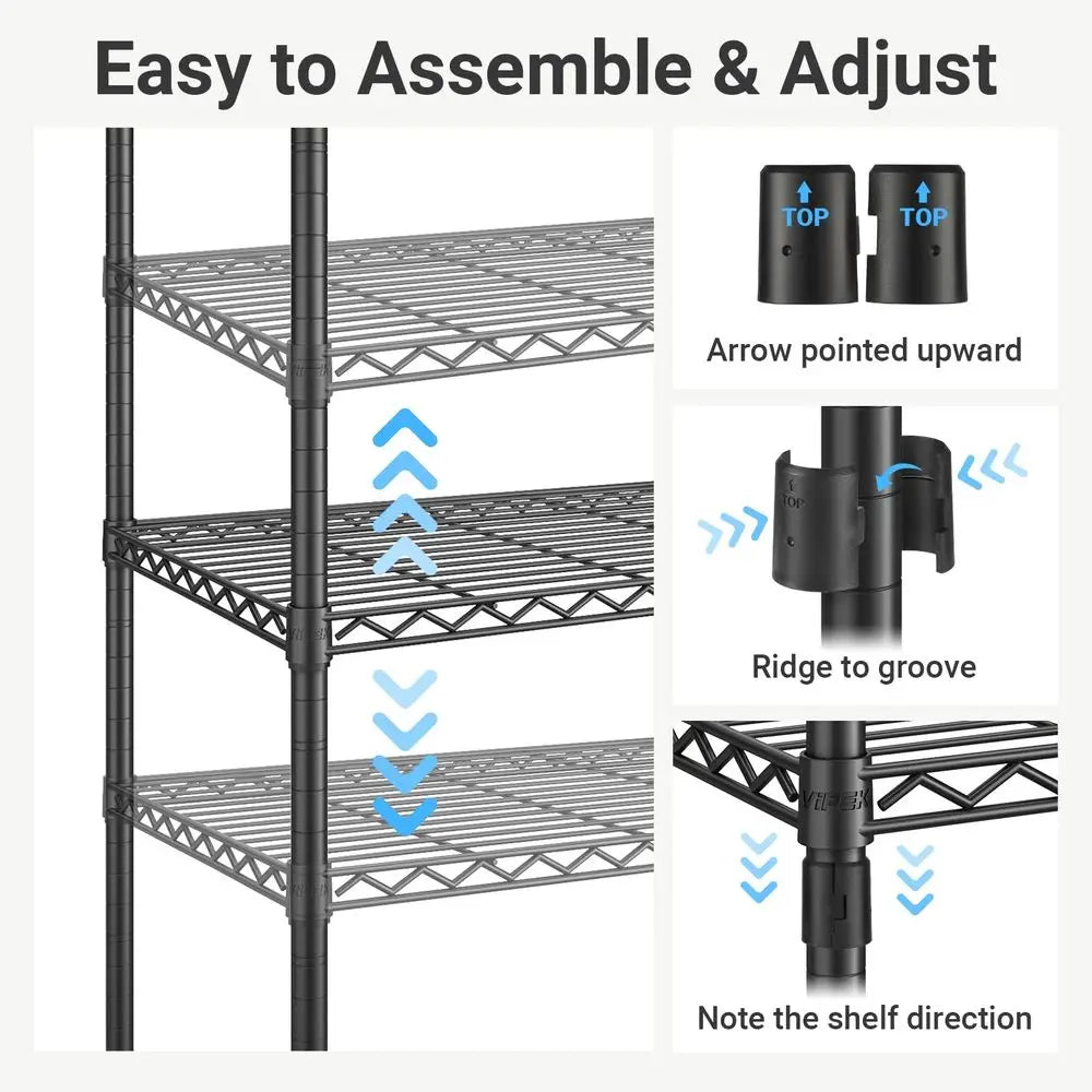 U70 Extra Large Heavy Duty Clothes Rack, Freestanding Portable Closet for Bedroom Storage Wardrobe Closet Organizer Wire Clothi