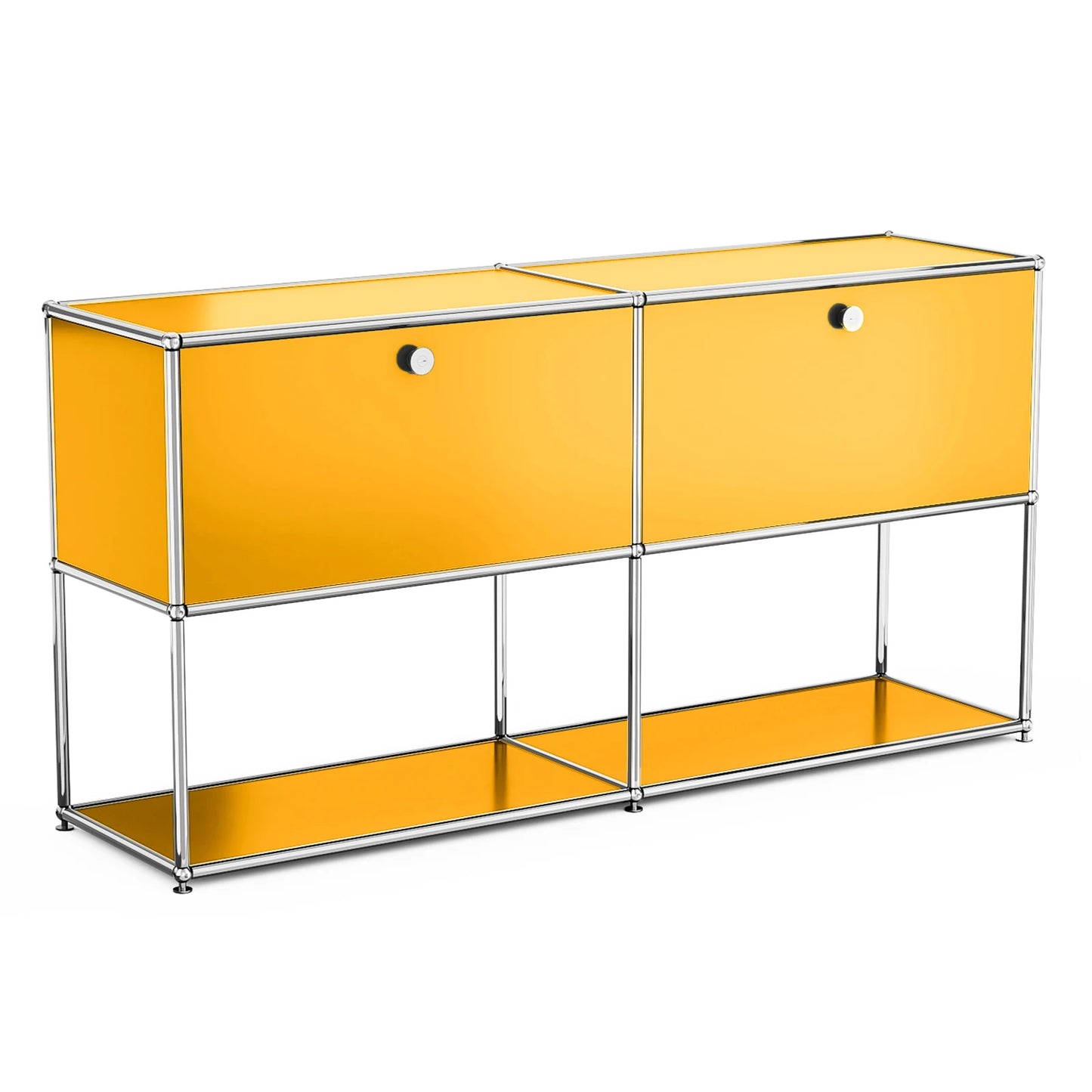 Furgle Modern Modular Metal Storage Cabinet Freestanding Sideboard