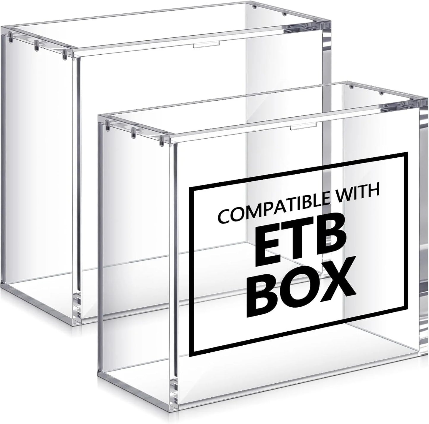 Acrylic Case for Elite Trainer Box ETB Display UV Resistant